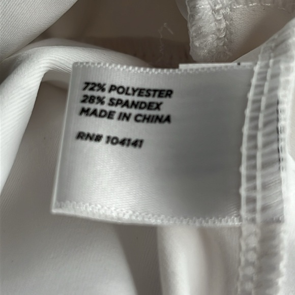 NWT Lady Hagen Womens 17" White Pleated Skort Golf Tennis Biking Size Medium M - Picture 10 of 11